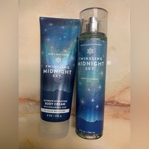 Bath and Body Works Twinkling Midnight Sky Set